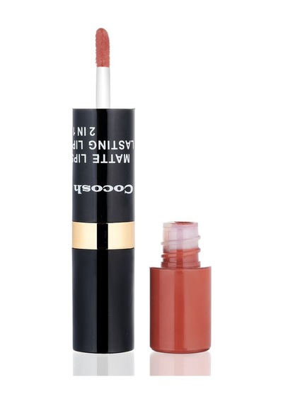 Cocosh She Ruj - Matte Smile Lipstick & Lipgloss 2 In 1 03 Tile 8681569700482 - 03tile Diğer