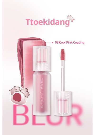 Peripera Over Blur Tint 008 Cool Pink Coating Tteok