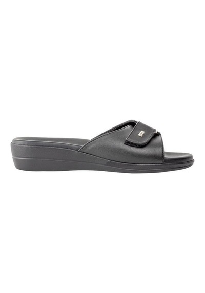 Ceyo 9863-2 Kadın Cırtlı Orthopedix Terlik Siyah 36-40