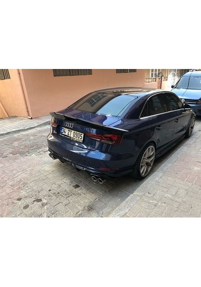 Audi A3 Sedan Makyajsız Spoiler (FİBER)