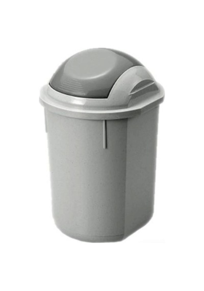 Üçsan Ucs 414 Ufo Çöp Kovası 4 Lt 19x28cm Gri