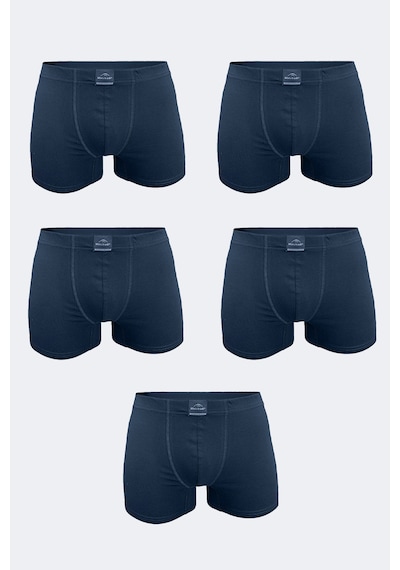 Malabadi Erkek Füme 5 Li Pamuk Elastan Boxer 5m074 Füme