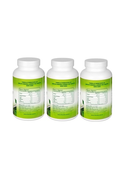 Fibrelle İnülin Prebiyotik Lif 250g Plastik Ambalaj 3 Adet