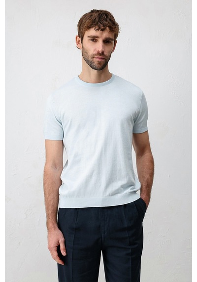 Antioch Comfort Slim Triko T-shirt Bebe Mavisi