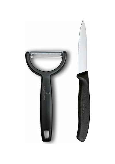 Victorinox 6.7113.22 Swiss Classic 2li Bıçak Ve Soyacak Set, Siyah Çok Renkli