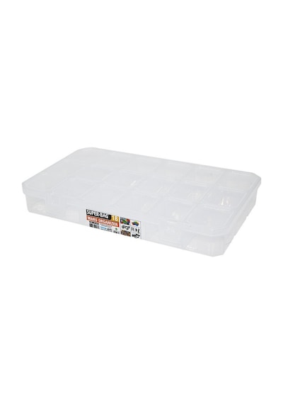 Super-bag Asr-5075 Şeffaf Organizer Box Mars 18 Bölmeli Diğer
