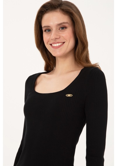U.S. Polo Assn. U.s. Polo Assn. Kadın Siyah Kazak /triko 50314618-vr046
