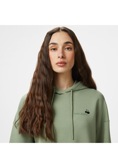 Anta Iconic Kadın Yeşil Sweatshirt 862518721 Yeşil