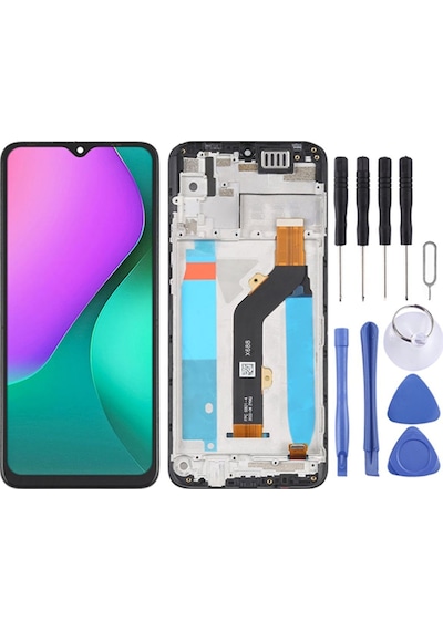 Infinix Smart 5 Uyumlu Ekran Lcd Dokunmatik Full Çıtalı-ın-smart-5-lcd