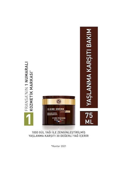 Çok Kuru Ciltler İçin Ciltleri Yoğun Bir Şekilde Besleyici Ve Konsantre Krem 75ml