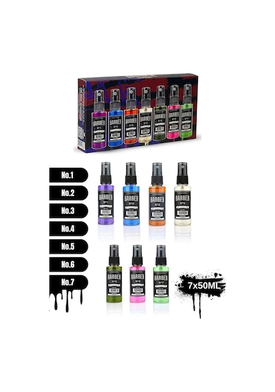 Marmara Barber 7'li Mix Set Edc Sprey Kolonya 50 Ml