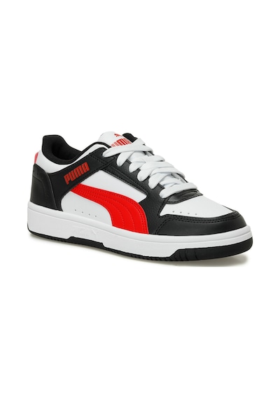 Puma Rebound Joy Low Siyah Kadın Sneaker Siyah-beyaz-kırmızı Çok Renkli