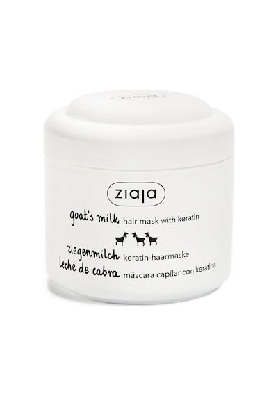 Zıaja Keçi Sütü Keratinli Güçlendirici Saç Maskesi 200ml