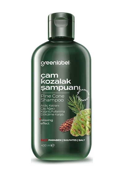Greenlabel Çam Kozalağı & Çay Ağacı Şampuanı 400 ML