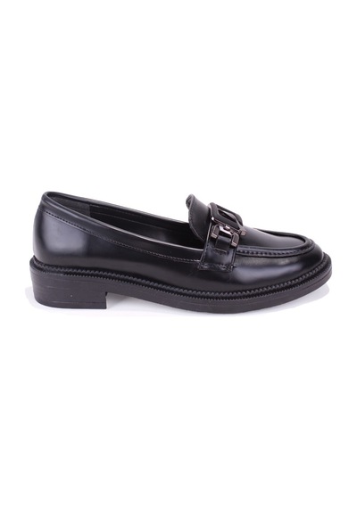 Dagoster Dza07-863701 Siyah Günlük Loafer Kadın Ayakkabı