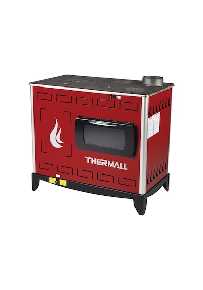 Thermall T-20 Ks Kuzine Kovalı Kalorifer Soba-20.000 Kcal-23.2 Kw