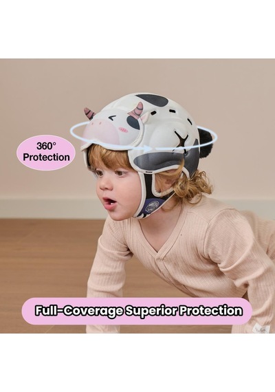 Mambobaby Bebek Koruma Başlığı - Milky Cow