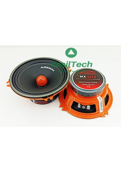 Audiomax 600 Watt 13 Cm Profesyonel 2'Li Midrange Hoparlör Takım