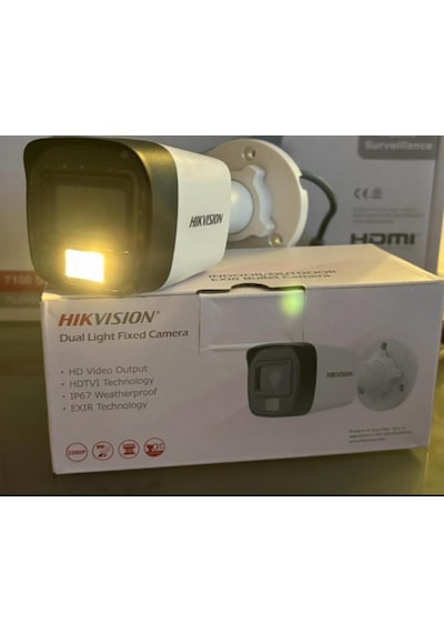 Hikvision 4 Kameralı Gece Renkli 4 Kanal E-ssd Dvr 330gb Kayıt Ci