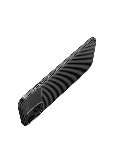 Apple Uyumlu iPhone 13 Mini Kılıf Karbon Silikon Case