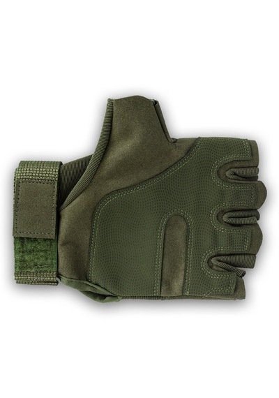 Safariavm Tactical Haki Kesik Eldiven