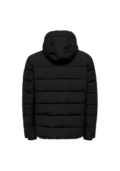 Only & Sons Onscayson Puffa Otw Noos Erkek Siyah Mont - 22019598 Siyah