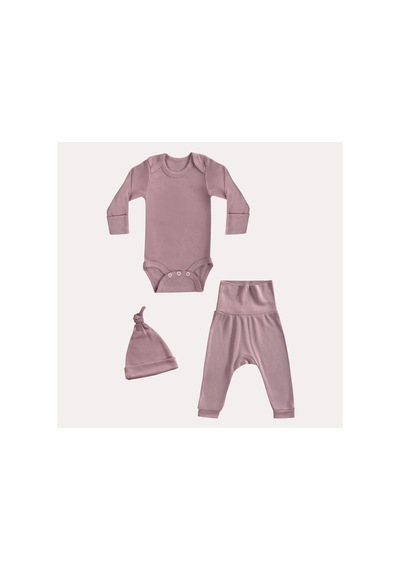 Mama Padre Rosa Yenidoğan Mini Set - 3 Parça Renkli - 861046955 Renkli