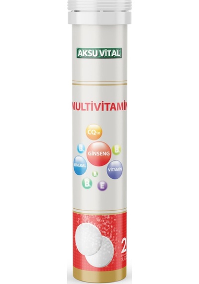 Aksu Vital Multivitamin Efervesan