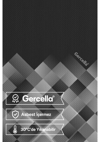 Hediyeli Begonvil Ütü Masası Kılıfı Bezi Örtüsü Açık Gri