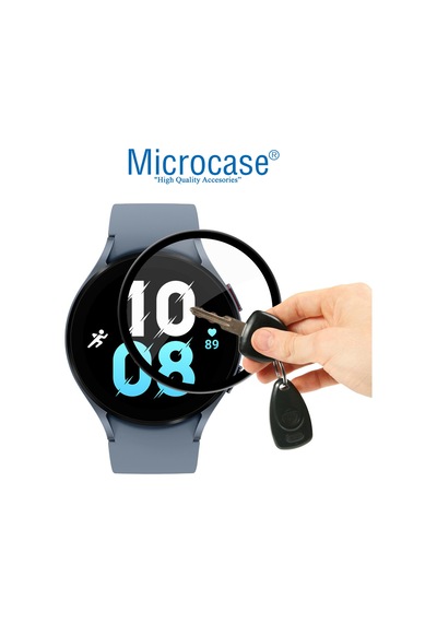Samsung Uyumlu Galaxy Watch 5 40 mm Tam Kaplayan Ekran Koruma 3D Film