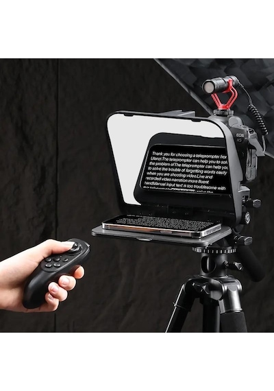 Ulanzi Rt02 Tabletler Ve Akıllı Telefonlar İçin Uzaktan Kumandalı Universal Teleprompter