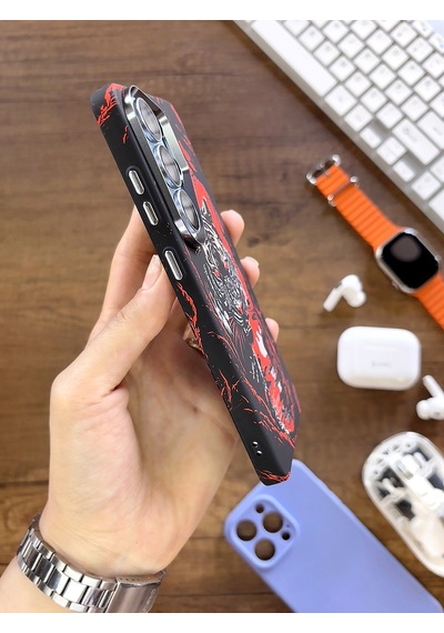 Samsung S26 Ultra Kılıf Magsafe Uyumlu Hayvan Figürlü Premium Kapak Kılıf Soo-740 Desen4