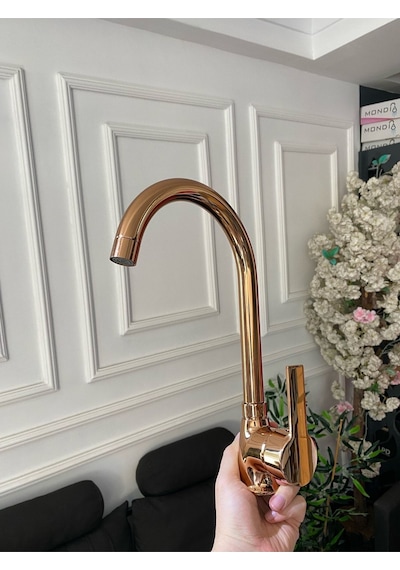 İsaoğlu Yapı Rose Bakır Diamond Design Mutfak Bataryası Bakır Mutfak Bataryası Rose Gold