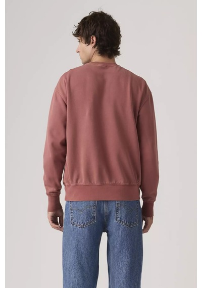 Levi's Relaxed Fit Kesimli Authentic Bisiklet Yaka Sweatshirt-a9244-0041 Kırmızı