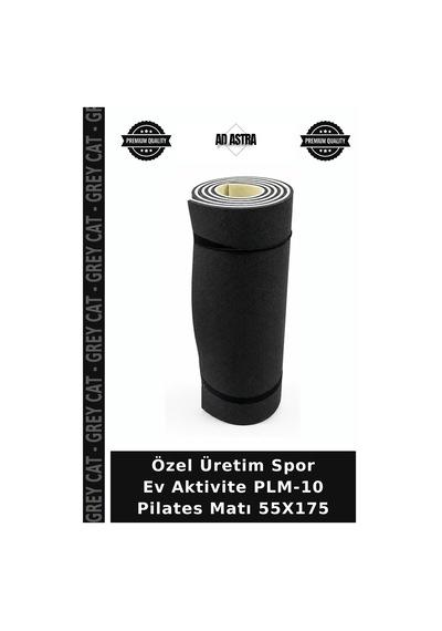 Özel Üretim Spor Ev Aktivite Plm-10 Pilates Matı 55x175 Çok Renkli