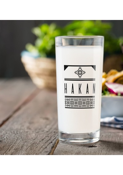 Kişiye Özel Renkli Baskılı İsimli Rakı Bardağı-21