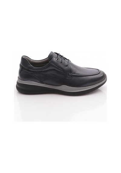 Dgn 5953 Erkek Bağcikli Sneakers Ayakkabi Lacivert