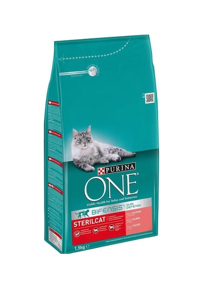 Purina One Somonlu Kısırlaştırılmış Yetişkin Kedi Maması 1500 G