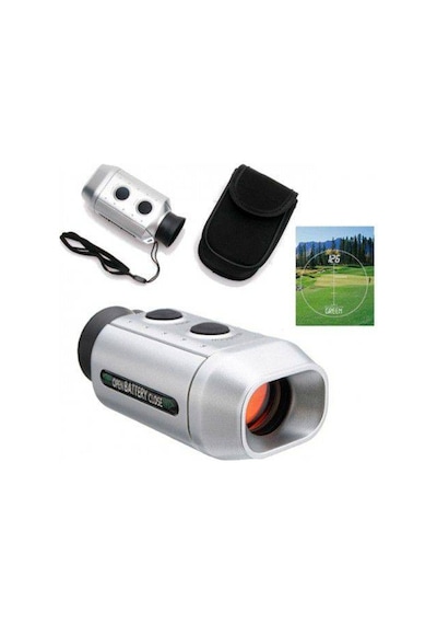 Nikula Dijital Mesafe Bulucu Dürbün 7x18 Golf İçin Golfscope Gümüş
