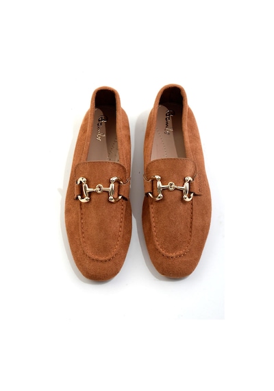 Bambi Taba Kadın Loafer Ayakkabı K01688011002 Taba