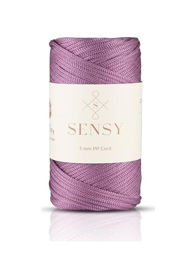 Örgü Ipi Macrame Cord 3 Mm 750 2x500 Gr Çok Renkli