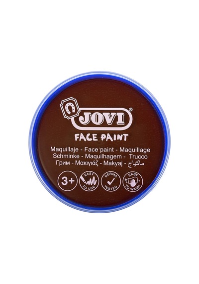 Jovı 177u Yüz Boyası Krem 20ml Kahverengi - 5'li Kutu Renksiz