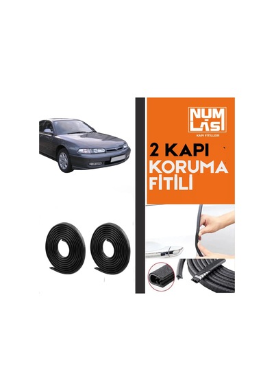 Mazda 626 Hatchback 1999-2004 İki Kapı Koruma Fitili Siyah Renk Numlas-a Kalite-nm2663