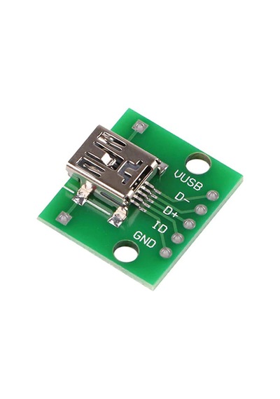 Mini Usb To Dip Çevirici Pcb Usb Haberleşme Deney Prototip 5V Usb