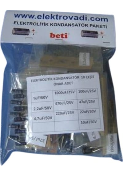 Elektrolitik Kondansatör Paketi