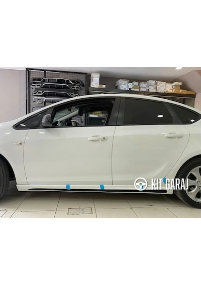 Opel Astra J 2009-2015 Rieger Yan Marşpiyel Çift Plastik Boyasız