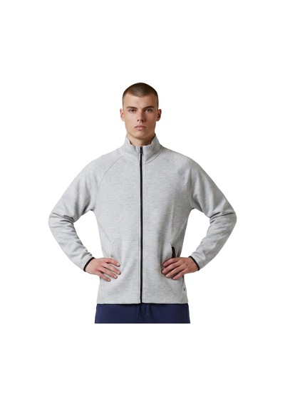 Sportive Elio Full-zip Erkek Gri Günlük Stil Eşofman Üstü 26ye0001-kml
