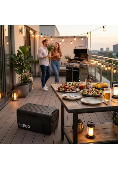 Iceco Mcd20b 12/24volt 20 Litre Kompresörlü Oto Buzdolabı/dondurucu + Buz Kaseti