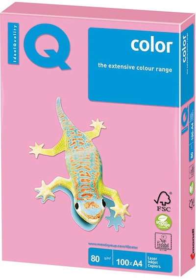 Iq Ne1353-Neopı A4 Fos.Pembe Fotokopi Kağıdı 80 Gr