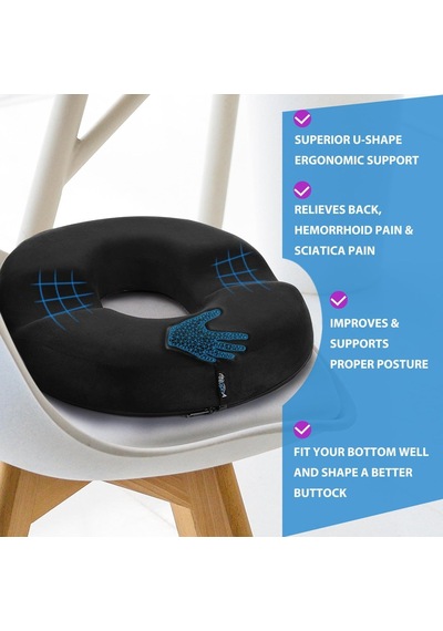 Kuyruk Kemiği Ağrısı Ve Hemoroid İçin Donut Yastığı, Kaymaz Donut Yastığı, Hemoroit, Cerrahi Ve Doğum Sonrası Rahatsızlığı Gidermeye Yardımcı Olur, Her İki Ev Ofis Koltuğu İçin Koltuk Minderleri İçin Çok Renkli Kuyruk Kemiği Ağrısı Ve Hemoroid İçin Donut Yastığı, Kaymaz Donut Yastığı, Hemoroit, Cerrahi Ve Doğum Sonrası Rahatsızlığı Gidermeye Yardımcı Olur, Her İki Ev Ofis Koltuğu İçin Koltuk Minderleri İçin Çok Renkli
